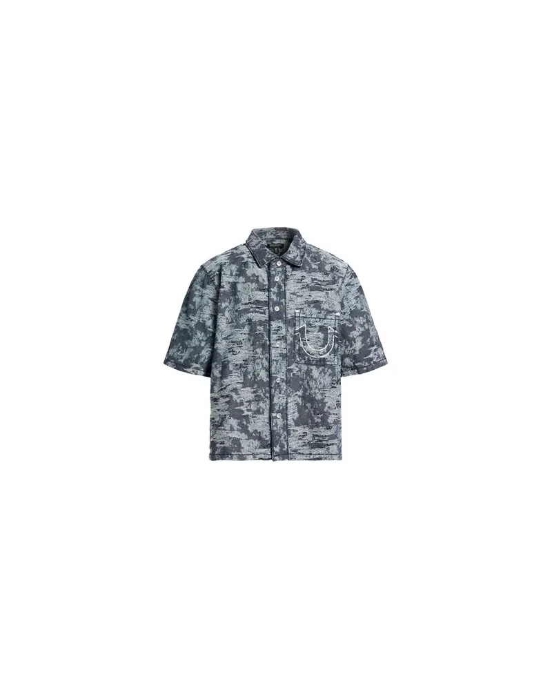 True Religion TOPS - Hemdenauf YOOX.COM Blau