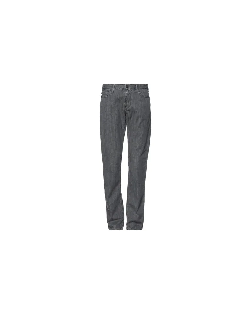 Emporio Armani HOSEN & RÖCKE - Jeanshosenauf YOOX.COM Grau