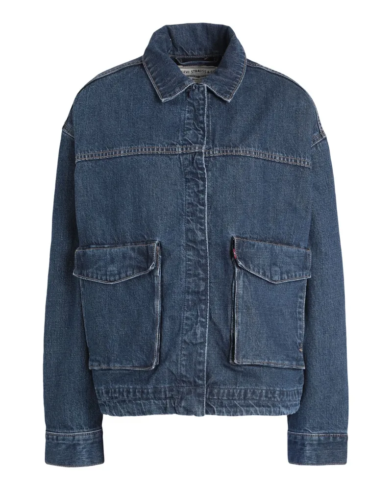 Levi's Jeansjacke/-mantel Blau