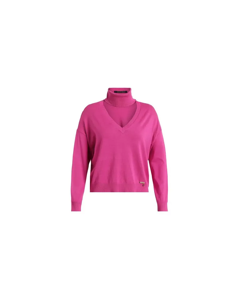 Gaudi JEANS - STRICKWAREN - Rollkragenpulloverauf YOOX.COM Fuchsia