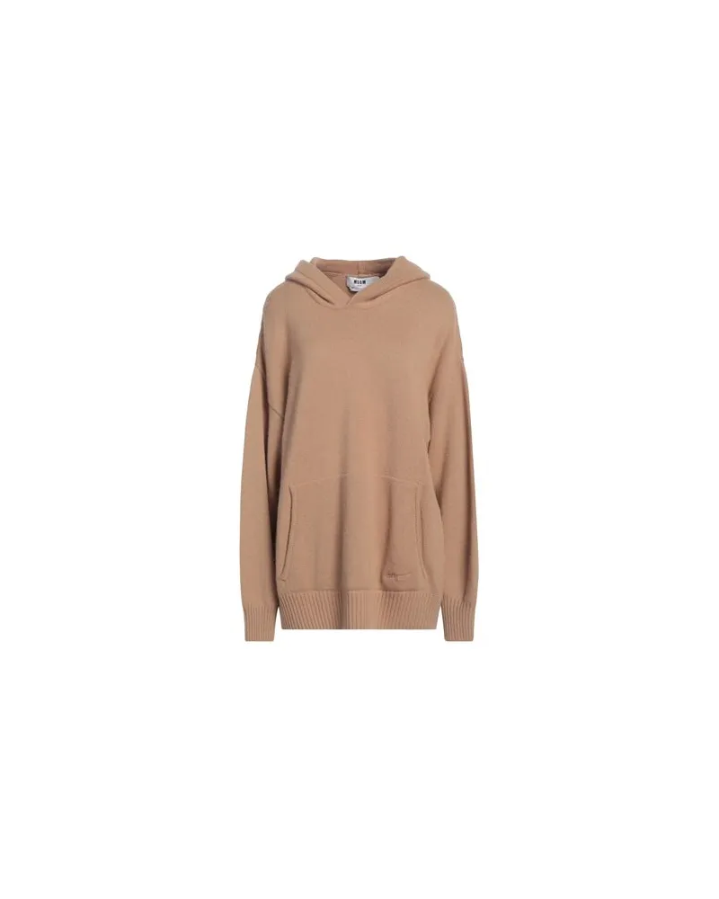 MSGM STRICKWAREN - Pulloverauf YOOX.COM Kamel