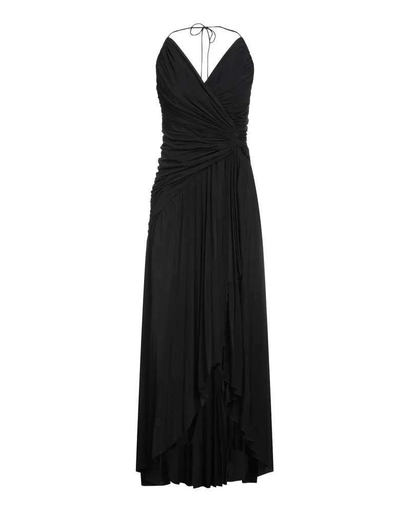 Alexandre Vauthier Midi-Kleid Schwarz