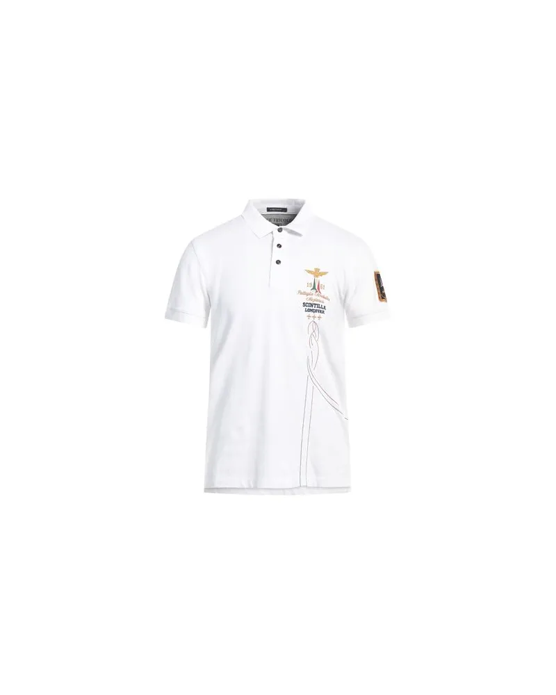 Aeronautica Militare FRECCE TRICOLORI - TOPS - Poloshirtsauf YOOX.COM Weiß