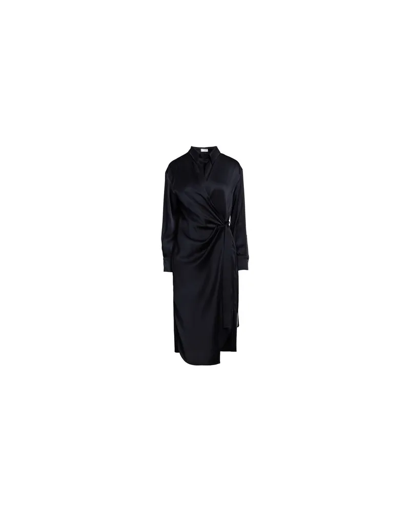 Brunello Cucinelli KLEIDER - Midi-Kleiderauf YOOX.COM Marineblau