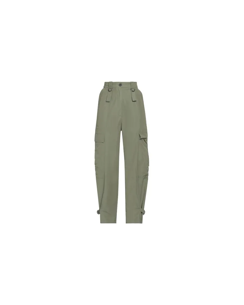 SOLOTRE HOSEN & RÖCKE - Hosenauf YOOX.COM Militärgrün