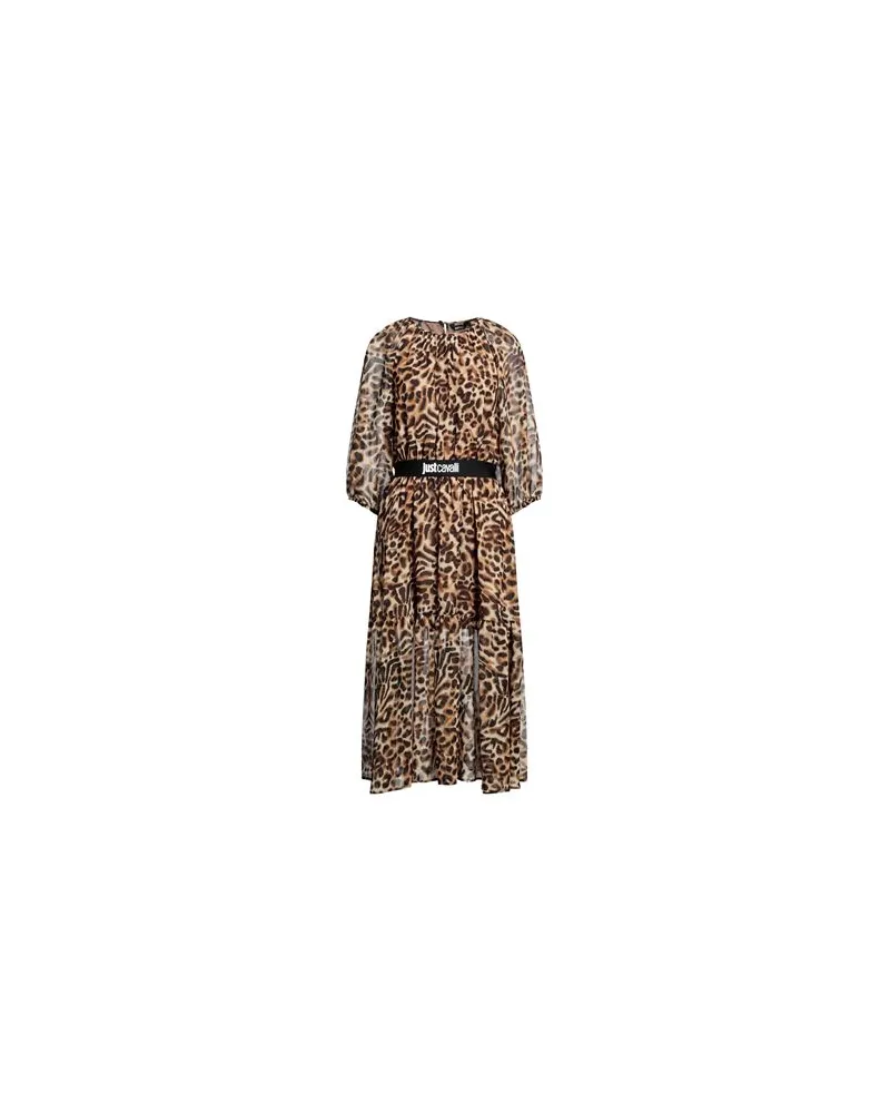 Just Cavalli KLEIDER - Midi-Kleiderauf YOOX.COM Beige