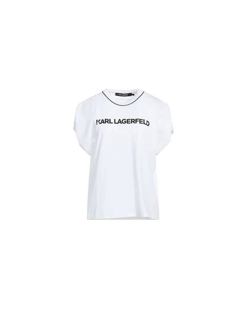 Karl Lagerfeld TOPS - T-shirtsauf YOOX.COM Weiß