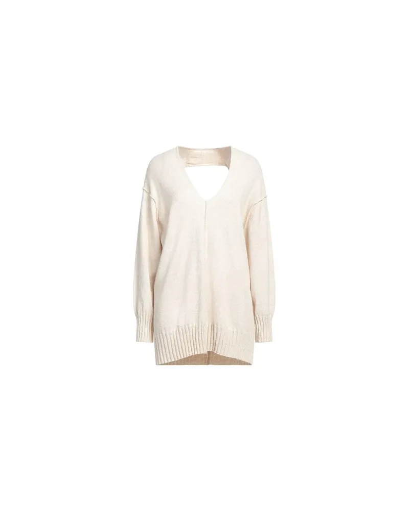 Isabel Benenato STRICKWAREN - Pulloverauf YOOX.COM Elfenbein