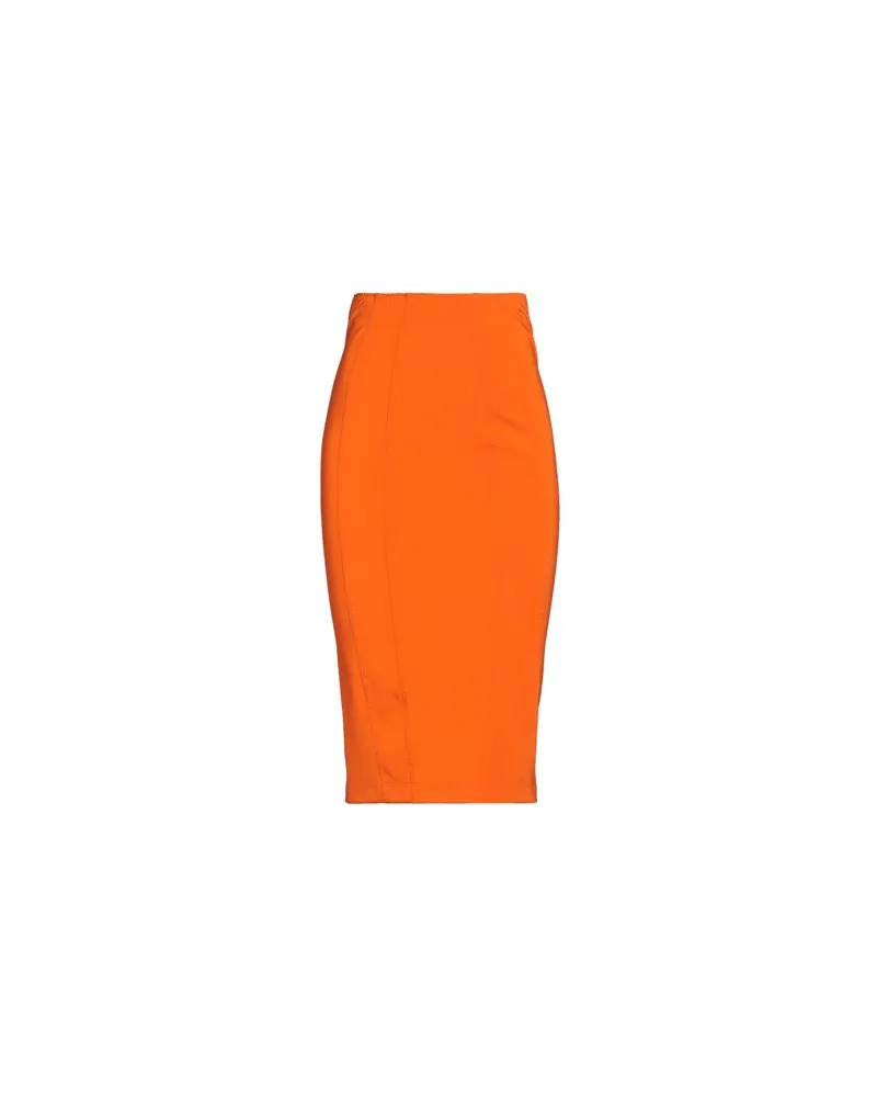 Pinko HOSEN & RÖCKE - Midi-Röckeauf YOOX.COM Orange