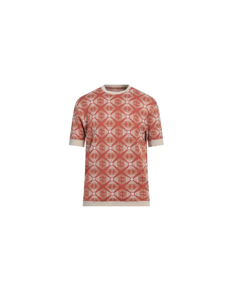 Emporio Armani STRICKWAREN - Pulloverauf YOOX.COM Rostrot