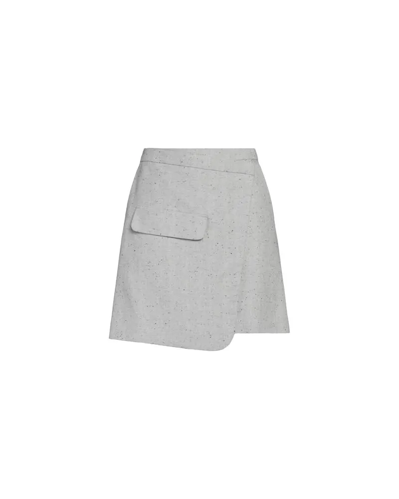 MUNTHE HOSEN & RÖCKE - Miniröckeauf YOOX.COM Hellgrau