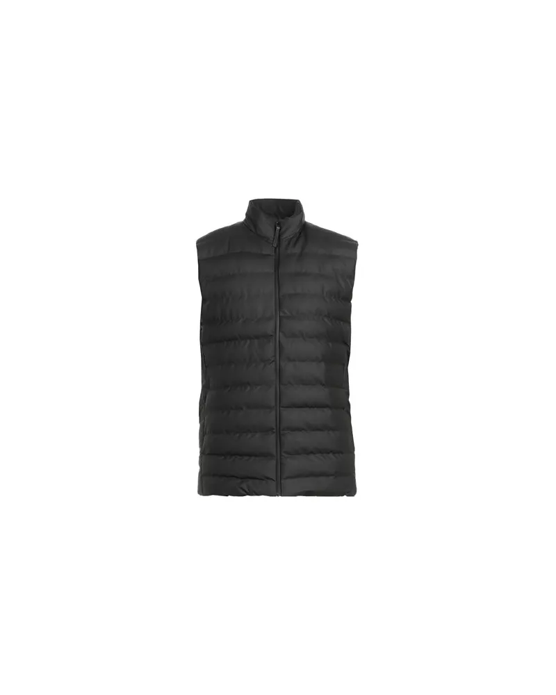 RAINS JACKEN & MÄNTEL - Pufferjacken & Daunenjackenauf YOOX.COM Schwarz