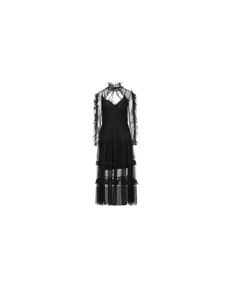 Frankie Morello KLEIDER - Maxi-Kleiderauf YOOX.COM Schwarz