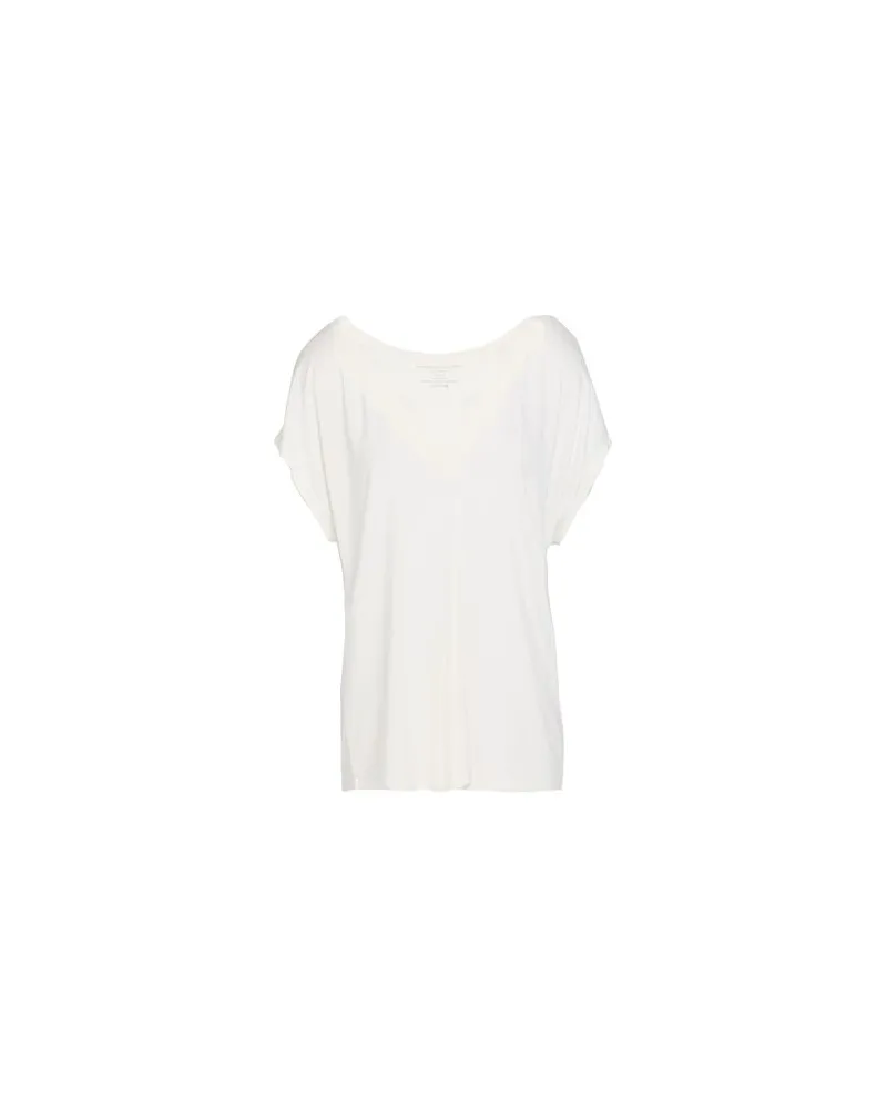 Majestic TOPS - T-shirtsauf YOOX.COM Weiß