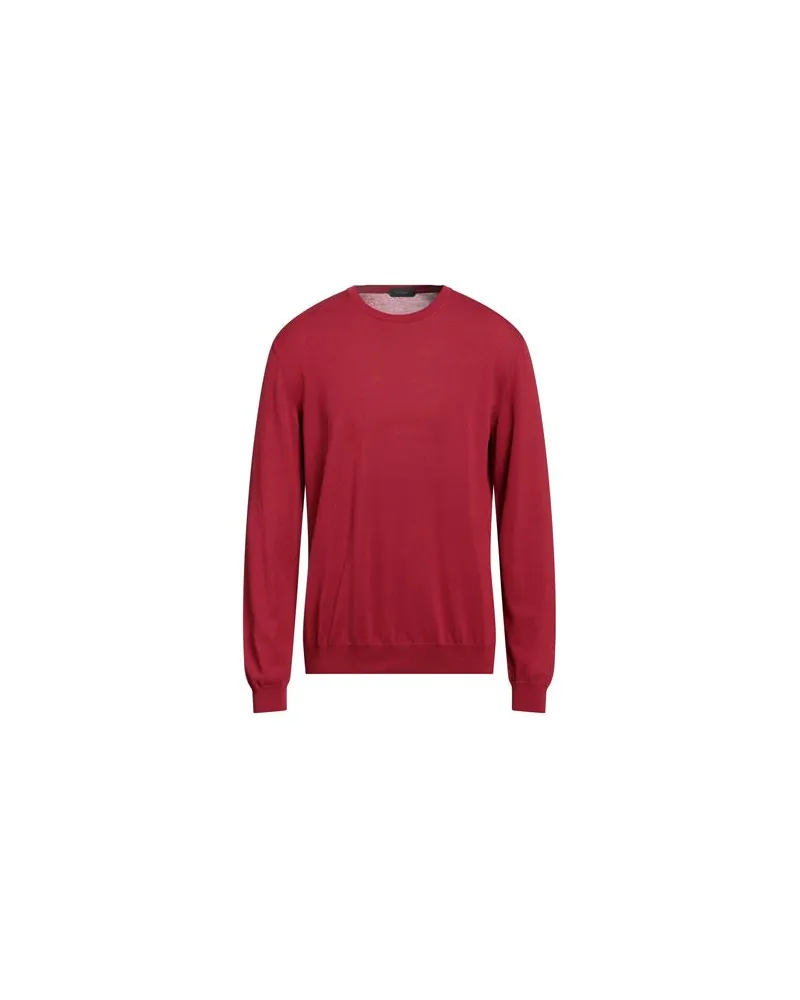 Zanone STRICKWAREN - Pulloverauf YOOX.COM Ziegelrot