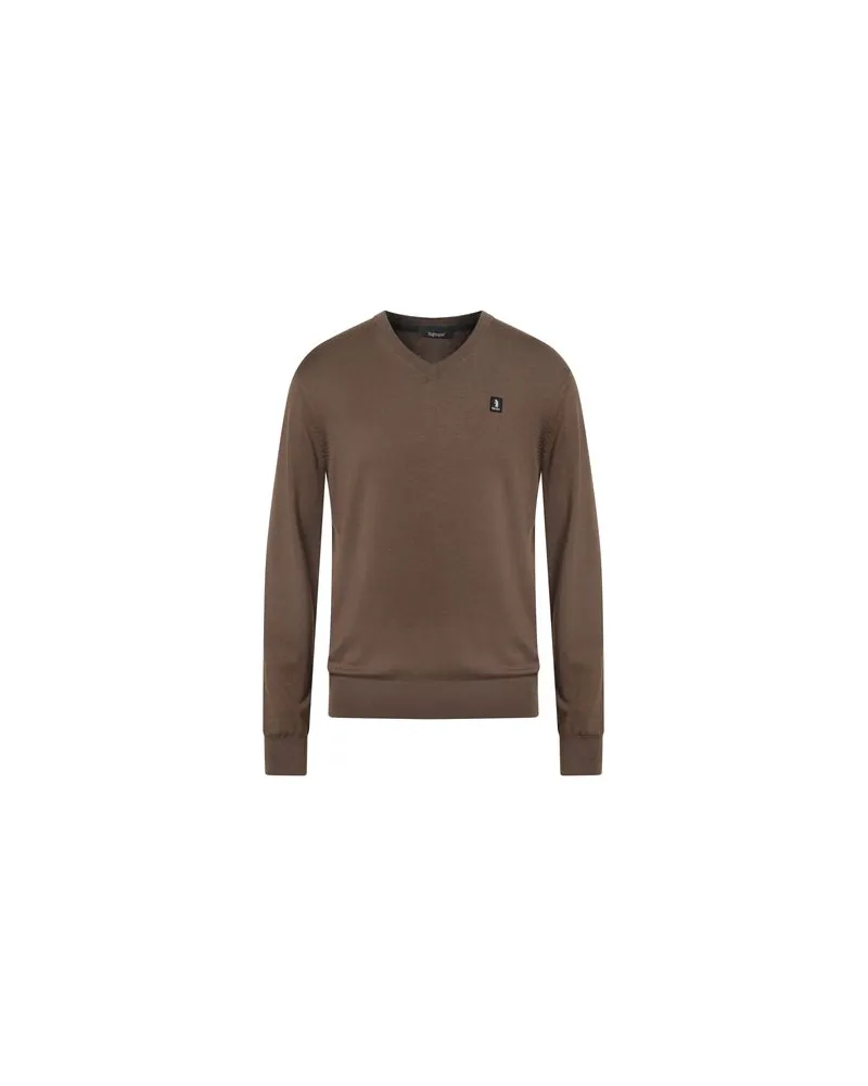 Refrigue STRICKWAREN - Pulloverauf YOOX.COM Khaki