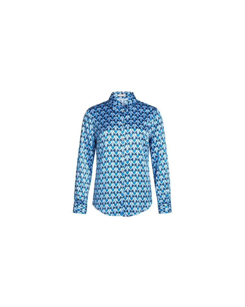 Camicettasnob TOPS - Hemdenauf YOOX.COM Blau