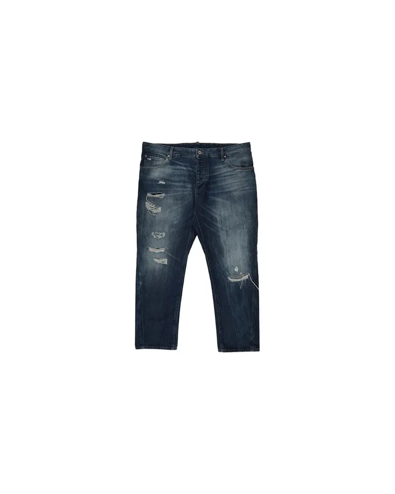 Emporio Armani HOSEN & RÖCKE - Jeanshosenauf YOOX.COM Blau