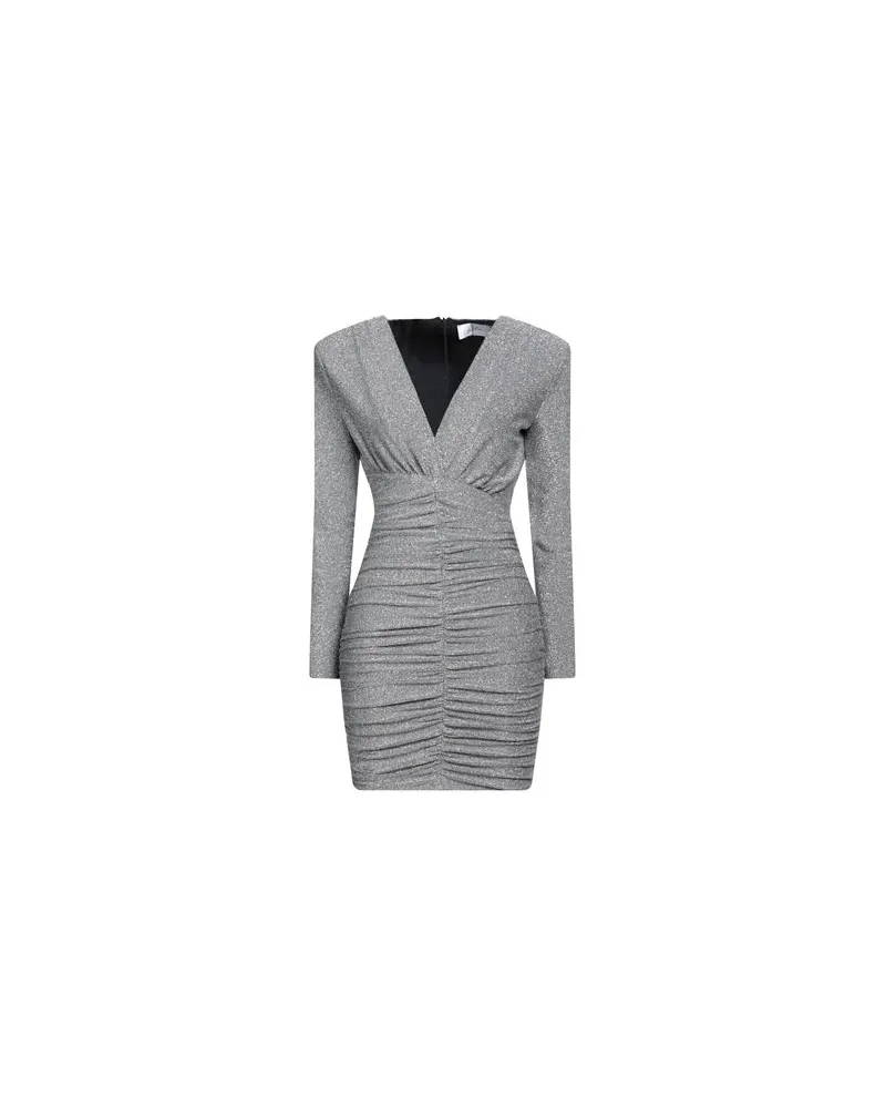Soallure KLEIDER - Mini-Kleiderauf YOOX.COM Silber
