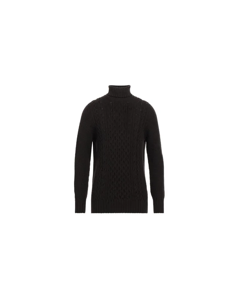 Drumohr  STRICKWAREN - Rollkragenpulloverauf YOOX.COM Dunkelbraun