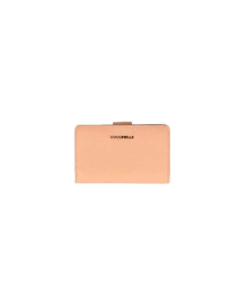 Coccinelle Kleinlederwaren - Brieftaschenauf YOOX.COM Pfirsich