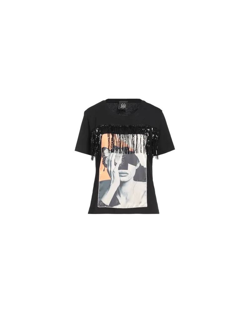 Jijil TOPS - T-shirtsauf YOOX.COM Schwarz