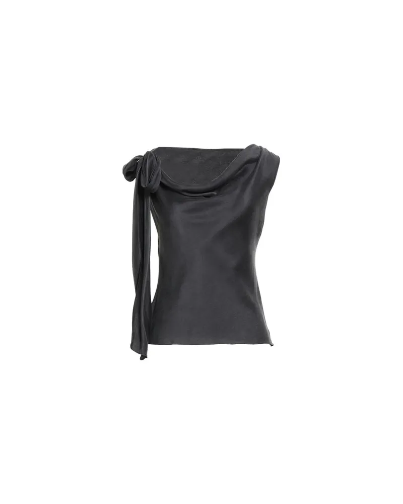 Alberta Ferretti TOPS - Topsauf YOOX.COM Braungrau