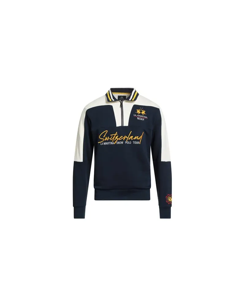 La Martina TOPS - Sweatshirtsauf YOOX.COM Marineblau