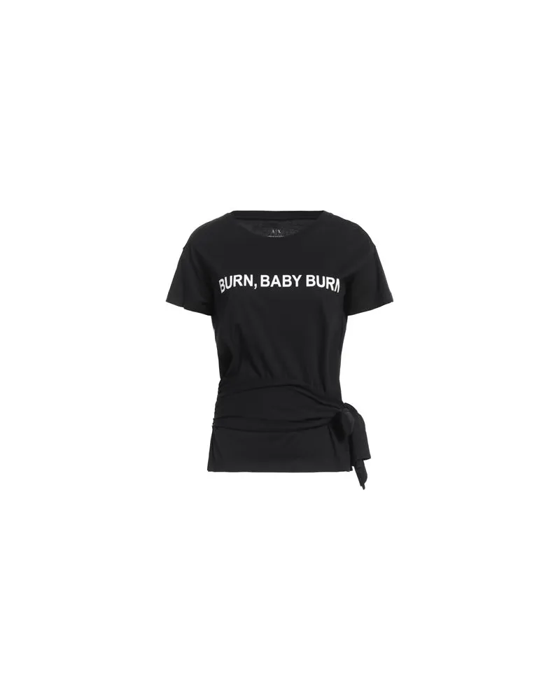 Armani Exchange TOPS - T-shirtsauf YOOX.COM Schwarz