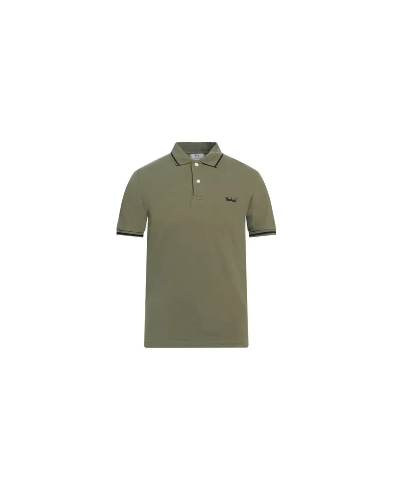Woolrich TOPS - Poloshirtsauf YOOX.COM Militärgrün