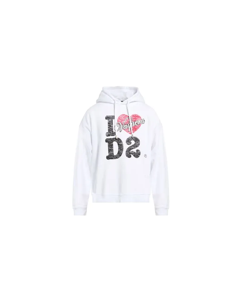 Dsquared2 TOPS - Sweatshirtsauf YOOX.COM Weiß