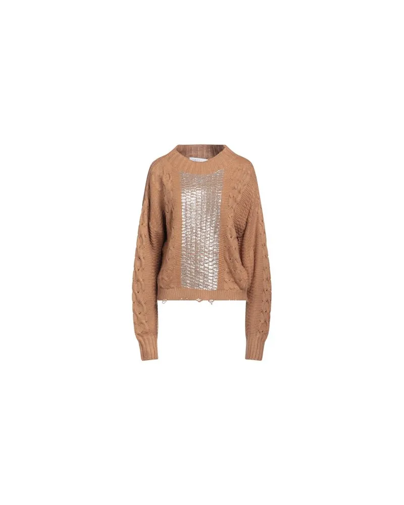 Kaos STRICKWAREN - Pulloverauf YOOX.COM Kamel