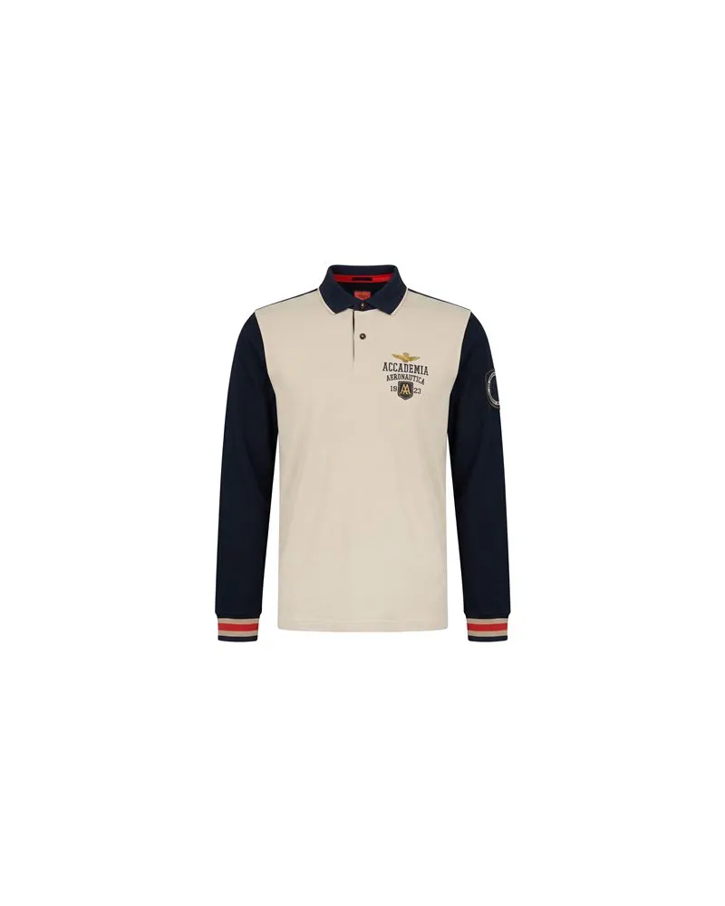 Aeronautica Militare TOPS - Poloshirtsauf YOOX.COM Beige
