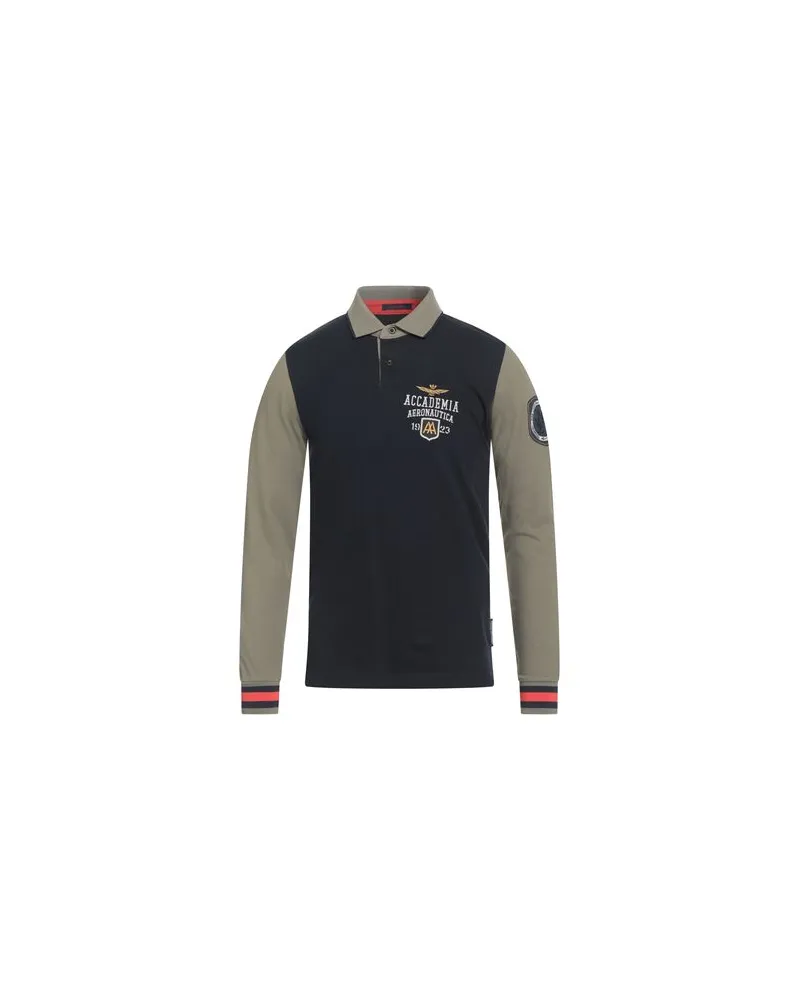 Aeronautica Militare TOPS - Poloshirtsauf YOOX.COM Nachtblau