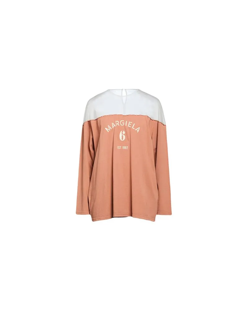 Maison Margiela TOPS - T-shirtsauf YOOX.COM Hellbraun