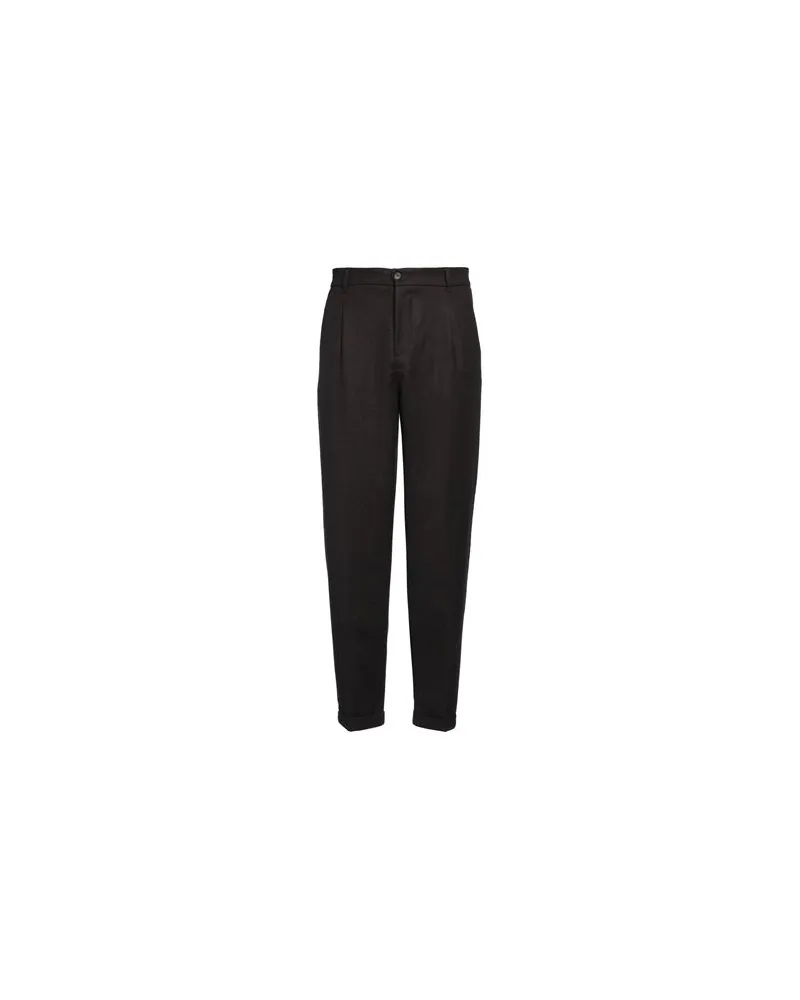 Alpha Studio HOSEN & RÖCKE - Hosenauf YOOX.COM Dunkelbraun