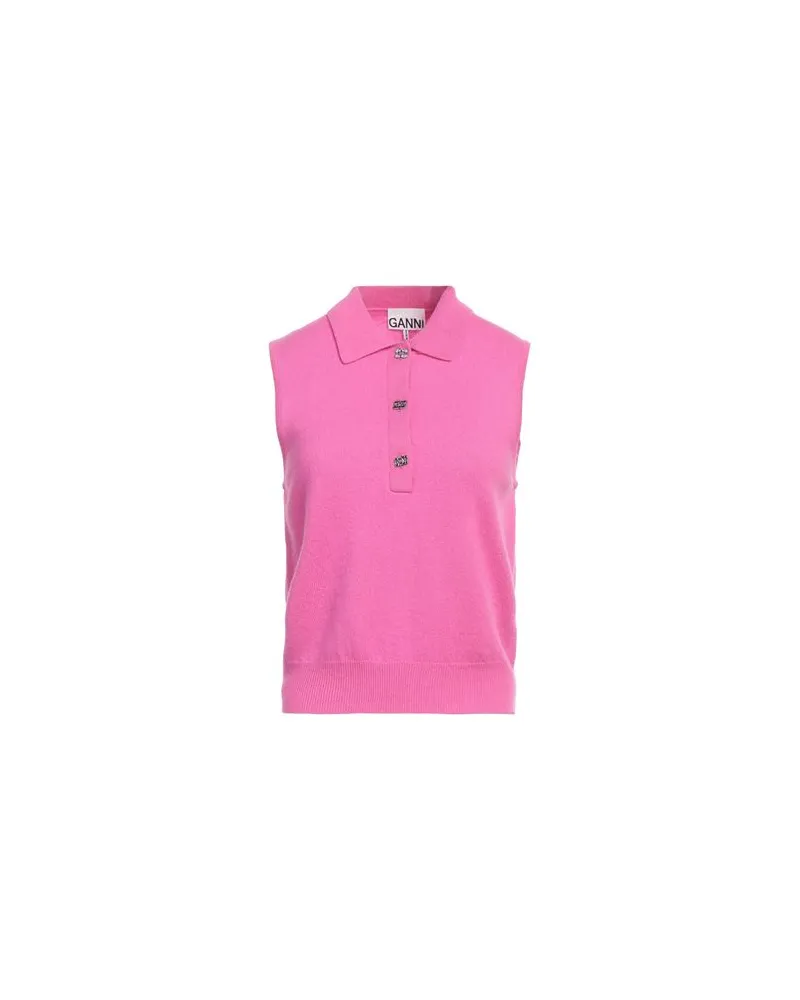 Ganni STRICKWAREN - Pulloverauf YOOX.COM Fuchsia