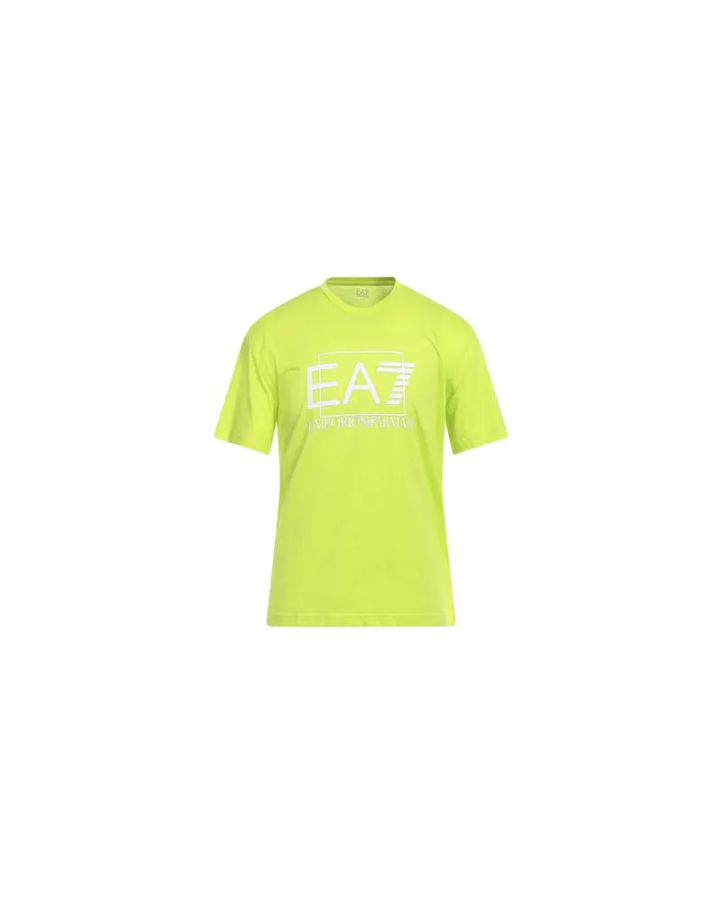 EA7 TOPS - T-shirtsauf YOOX.COM Limettengrün