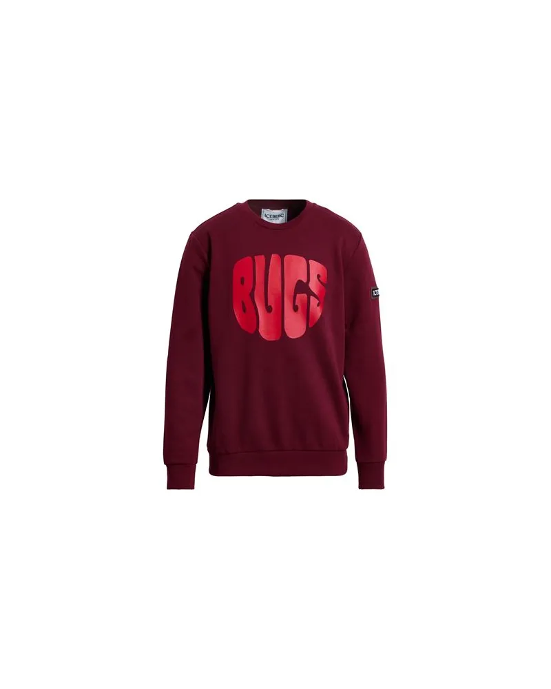 Iceberg TOPS - Sweatshirtsauf YOOX.COM Bordeaux