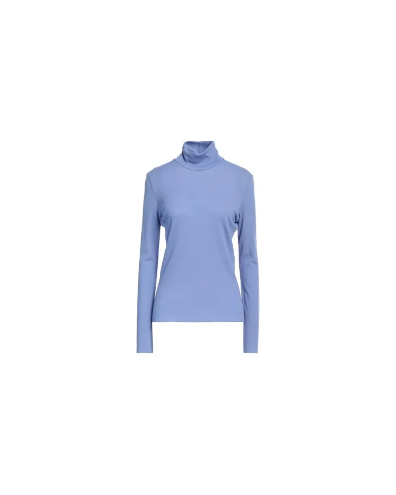 ALYSI STRICKWAREN - Rollkragenpulloverauf YOOX.COM Azurblau