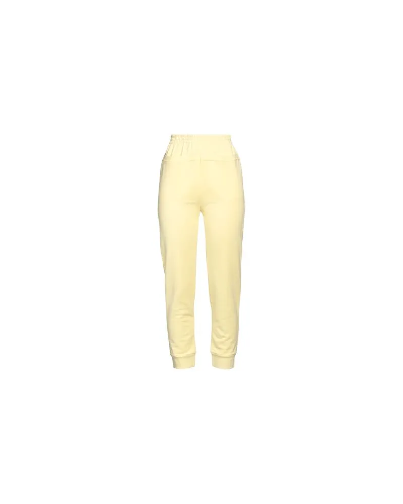 DOUUOD HOSEN & RÖCKE - Hosenauf YOOX.COM Pastellgelb
