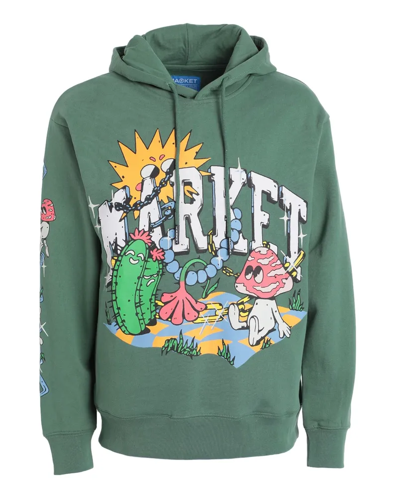 Market Sweatshirt Grün