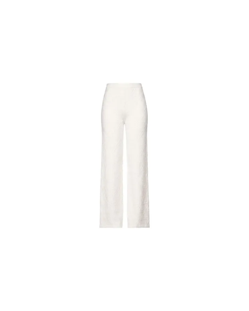 Elisabetta Franchi HOSEN & RÖCKE - Hosenauf YOOX.COM Weiß