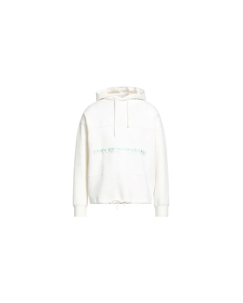 Emporio Armani TOPS - Sweatshirtsauf YOOX.COM Elfenbein