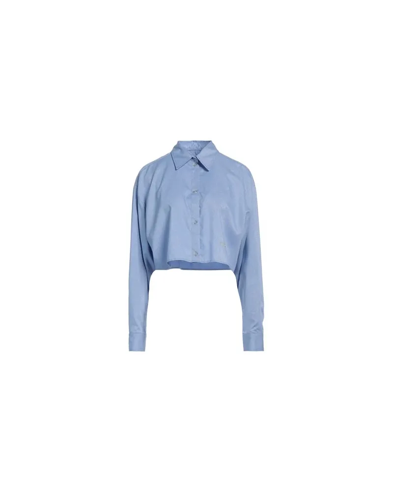 Chiara Ferragni TOPS - Hemdenauf YOOX.COM Himmelblau