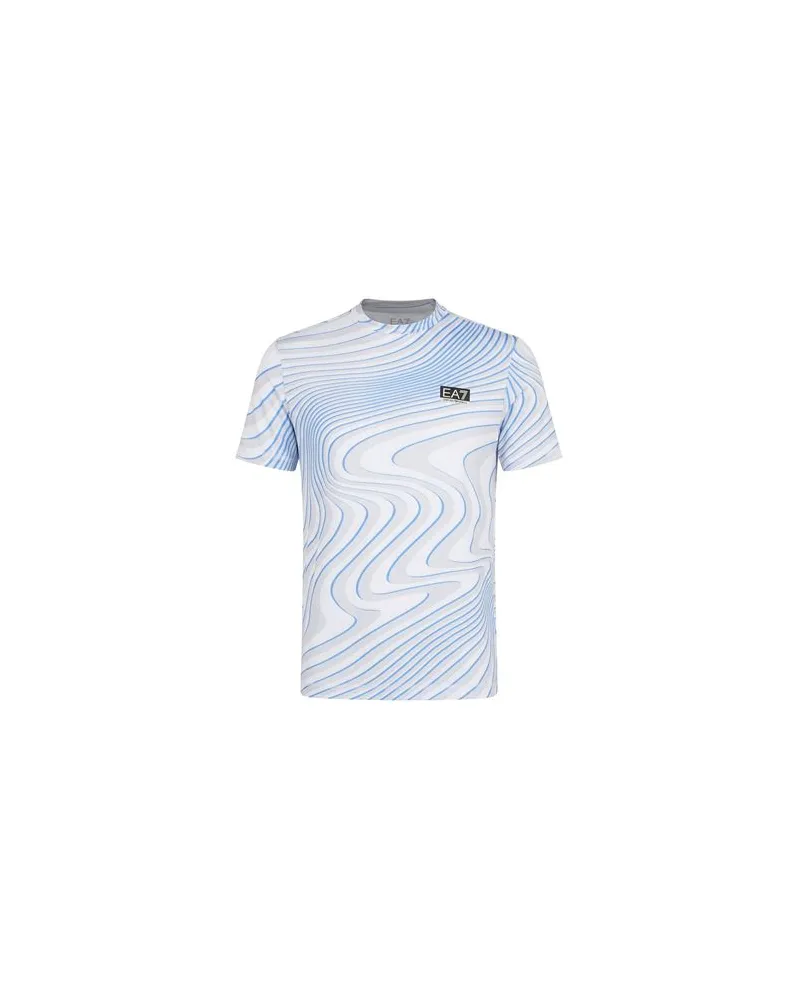EA7 TOPS - T-shirtsauf YOOX.COM Hellgrau