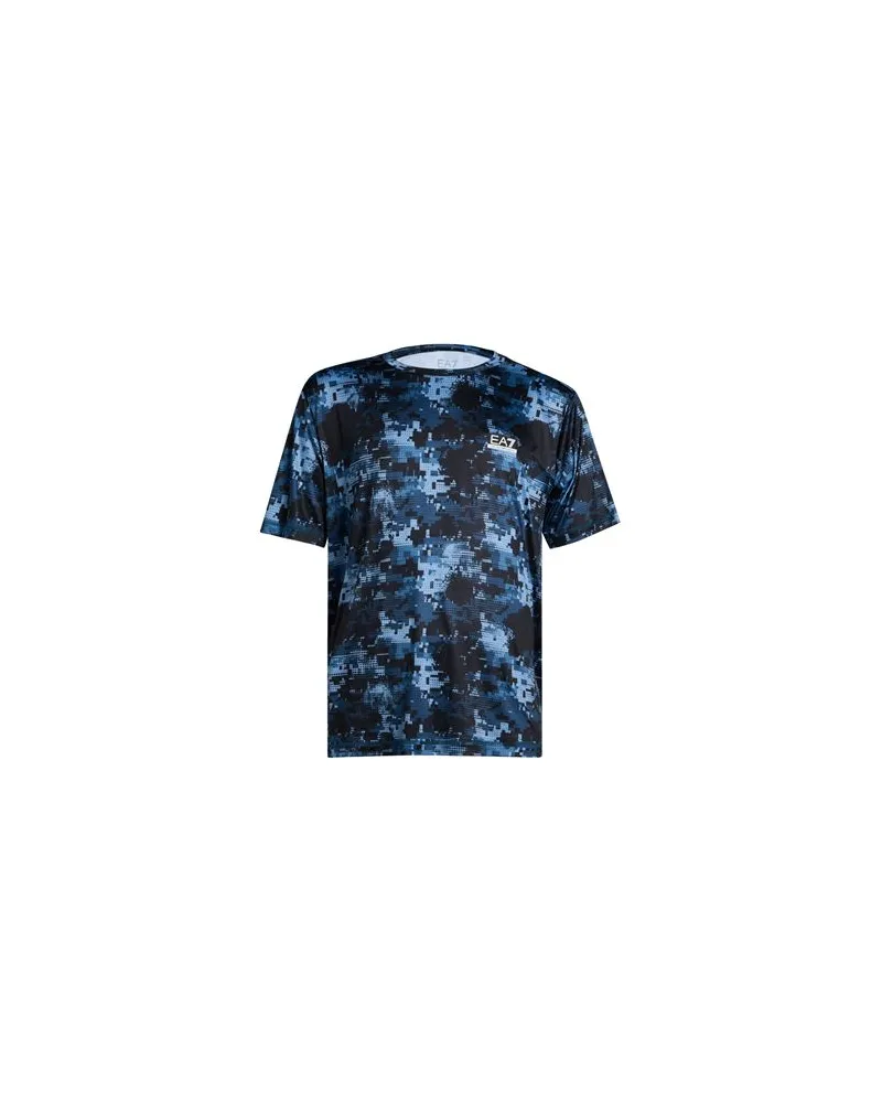 EA7 TOPS - T-shirtsauf YOOX.COM Nachtblau