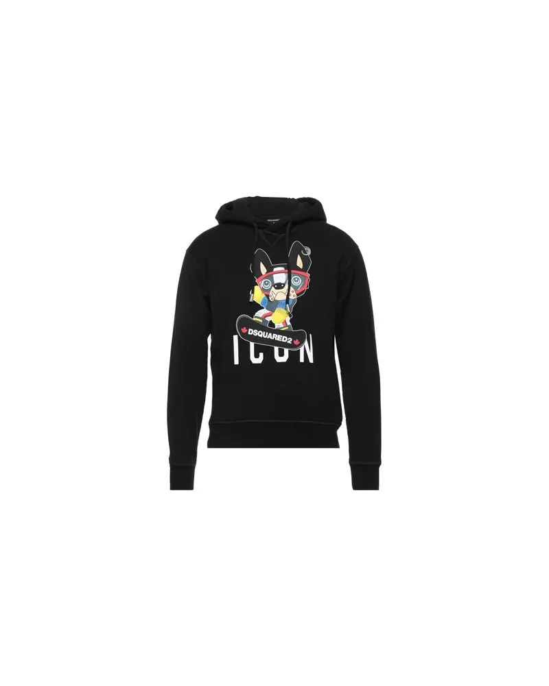 Dsquared2 TOPS - Sweatshirtsauf YOOX.COM Schwarz