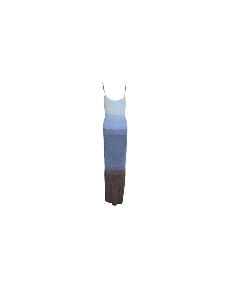 GCDS KLEIDER - Maxi-Kleiderauf YOOX.COM Himmelblau