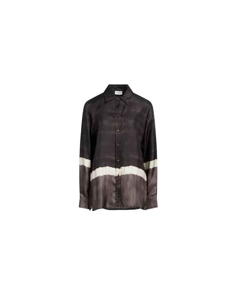 P.A.R.O.S.H. TOPS - Hemdenauf YOOX.COM Dunkelbraun